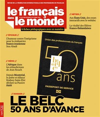 مجله Le Francais dans le monde – N413 – septembre – octobre 2017