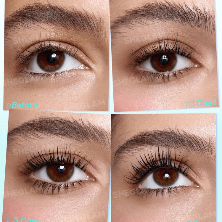 ریمل ضد آب و حجم دهنده شیگلم Lashlighter Mega Boost — تصویر ۲