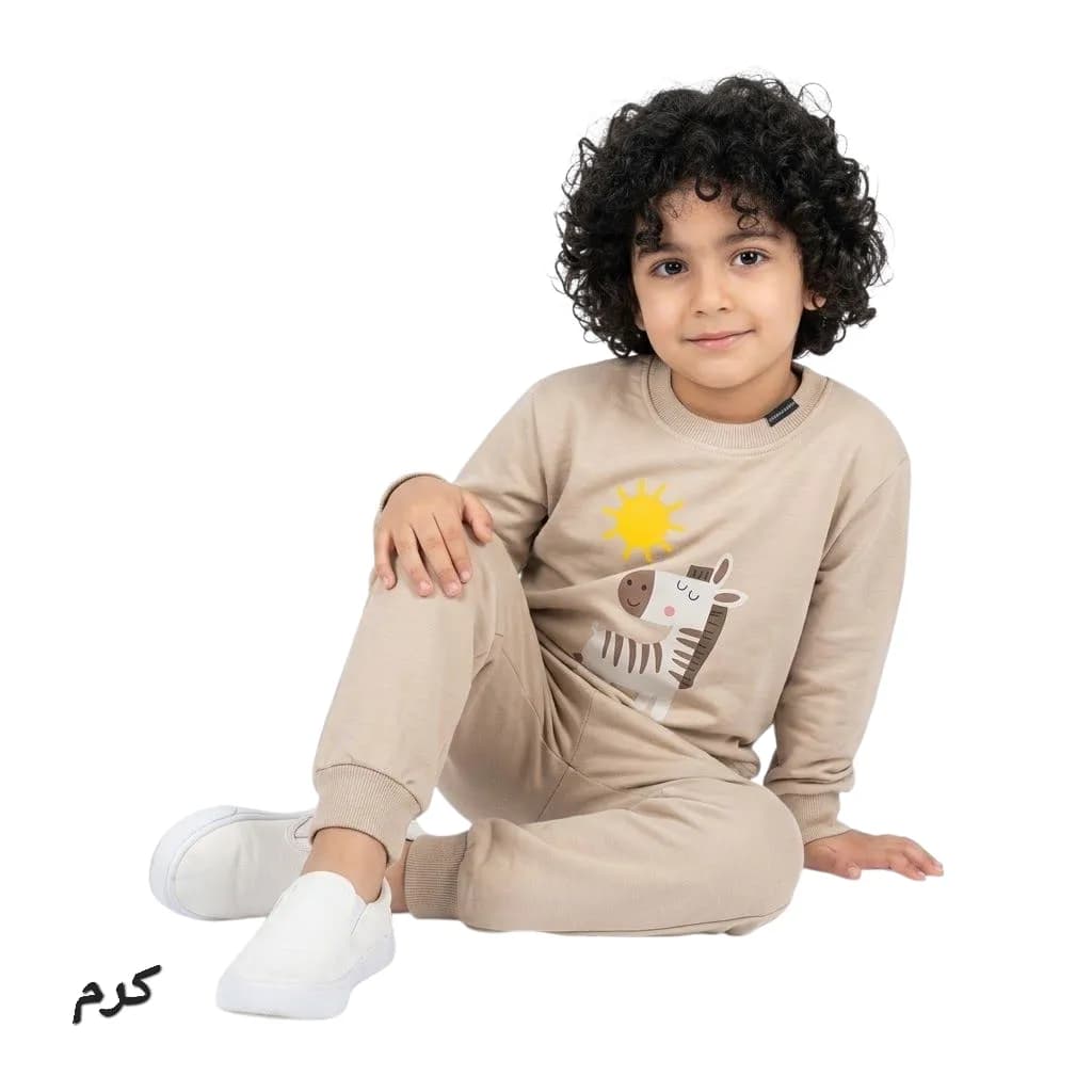 بلوز شلوار بچه‌گانه زرافه — تصویر ۵
