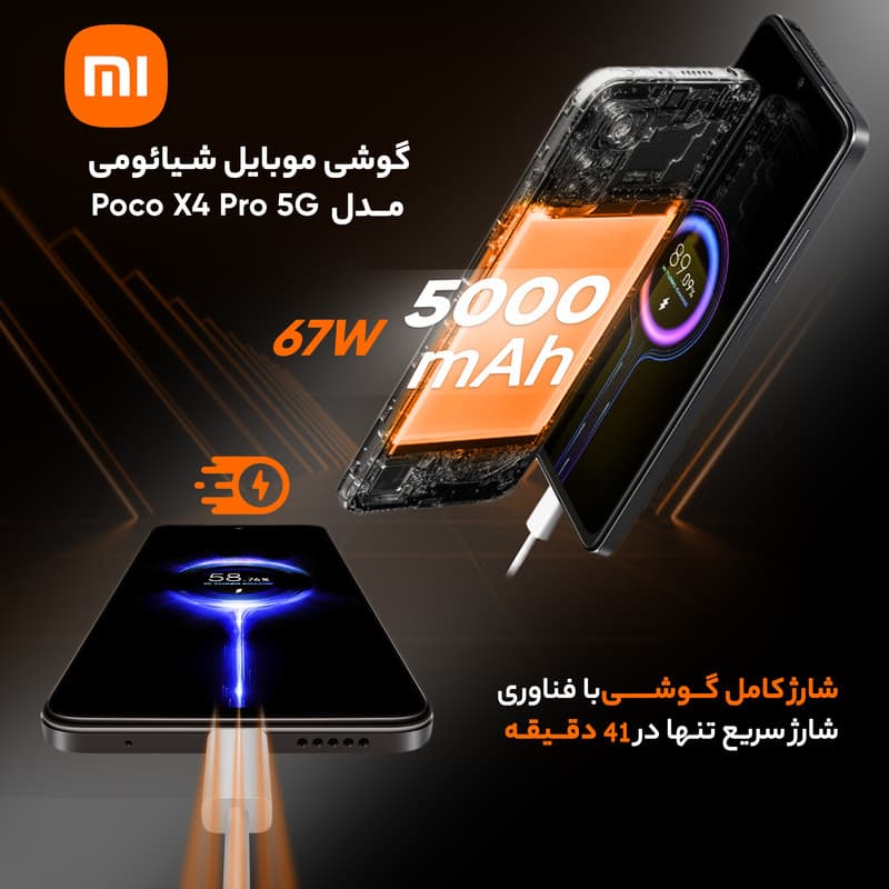 شیائومی Poco X4 Pro 5G ظرفیت 256 گیگابایت رم 8 گیگابایت — تصویر ۷