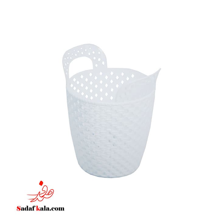 سبد طرح بافت کوچک دسته دار تاپ پلاست(48)/3101 — تصویر ۴
