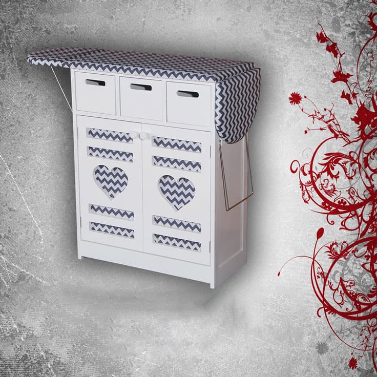 میز اتو S2 سه کشو شایگان/1320