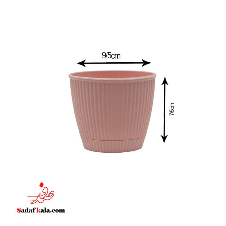 گلدان طرح میله ای الیزابت سایز 1 ابتکار(120)/9198 — تصویر ۶