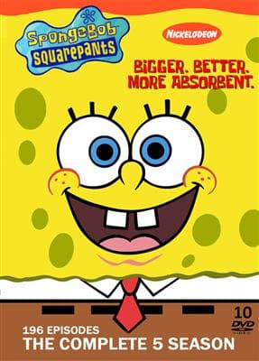 DVD – CD آموزشی Spongebob The Complete 5 Seasons