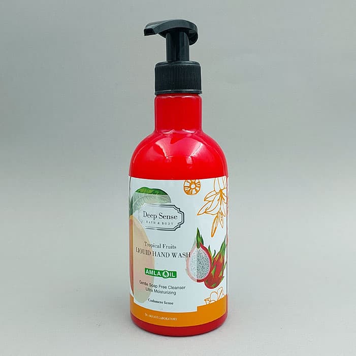 عمده فروشی مایع دستشویی کرمی تروپیکال دیپ سنس Deep Sense حجم 400 میل 91885
