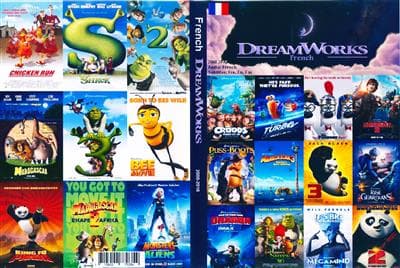 DVD – CD آموزشی French Dream works 2000 – 2016 – Fre – En – Far