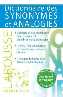 کتاب فرانسه Dictionnaire des synonymes et analogies