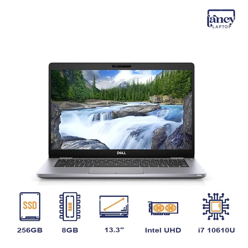 لپ تاپ استوک 13.3 اینچی دل Latitude 5310 Core i7-10610U 8GB 256GB SSD Intel UHD Graphics FHD