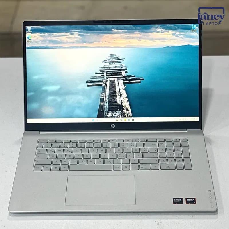 لپ تاپ اپن باکس 17 اینچی اچ پی OmniBook 3 Ryzen 5 16GB 512GB SSD AMD Radeon Graphics IPS FHD — تصویر ۵
