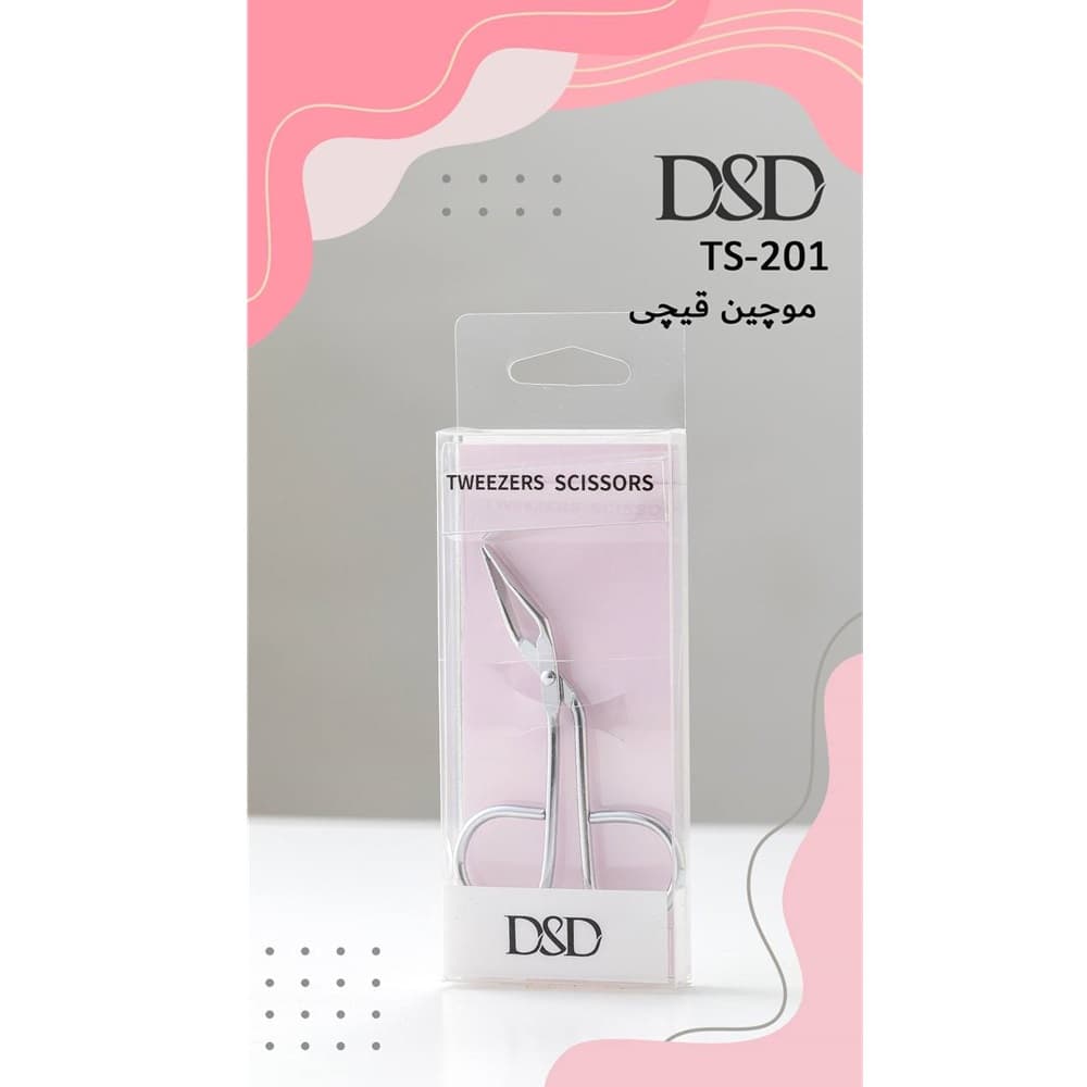 موچین قیچی سرکج DSD مدل TS-201 — تصویر ۲