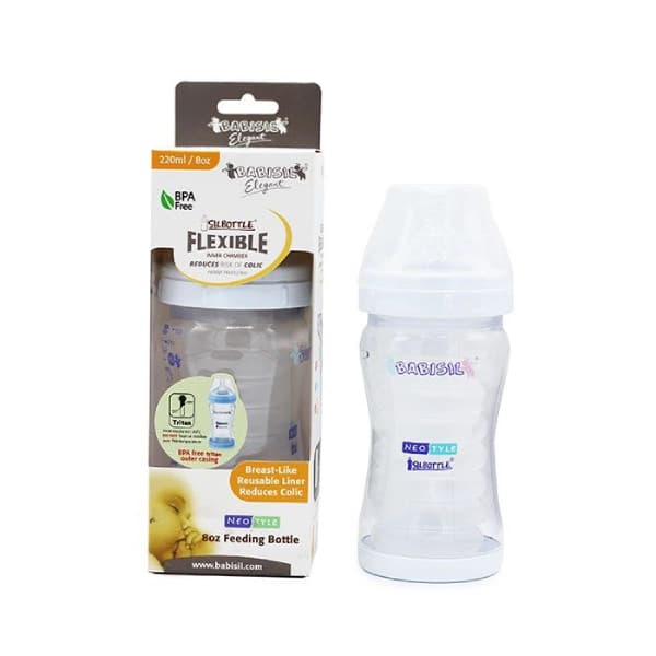 شیشه شیر سیل باتل بیبی سیل 220 میل BABISIL — تصویر ۲