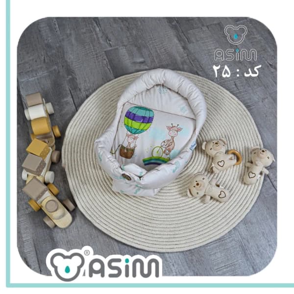 قنداق سوییسی مخمل آسیم (آغوش سوئیسی) — تصویر ۲