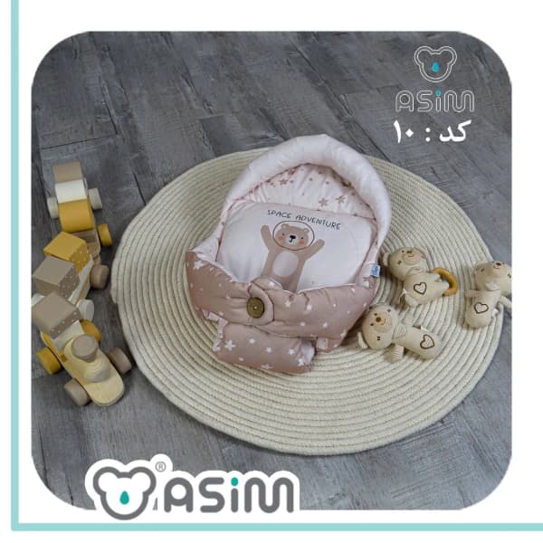 قنداق سوییسی مخمل آسیم (آغوش سوئیسی)