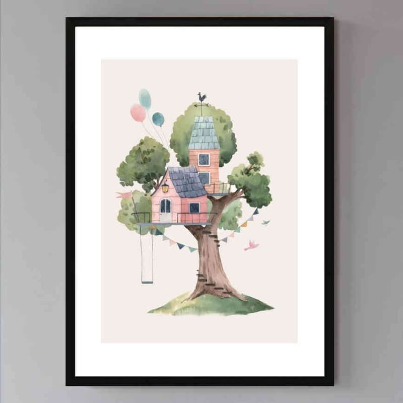 تابلو مدل My tree house کد 248901791 — تصویر ۳