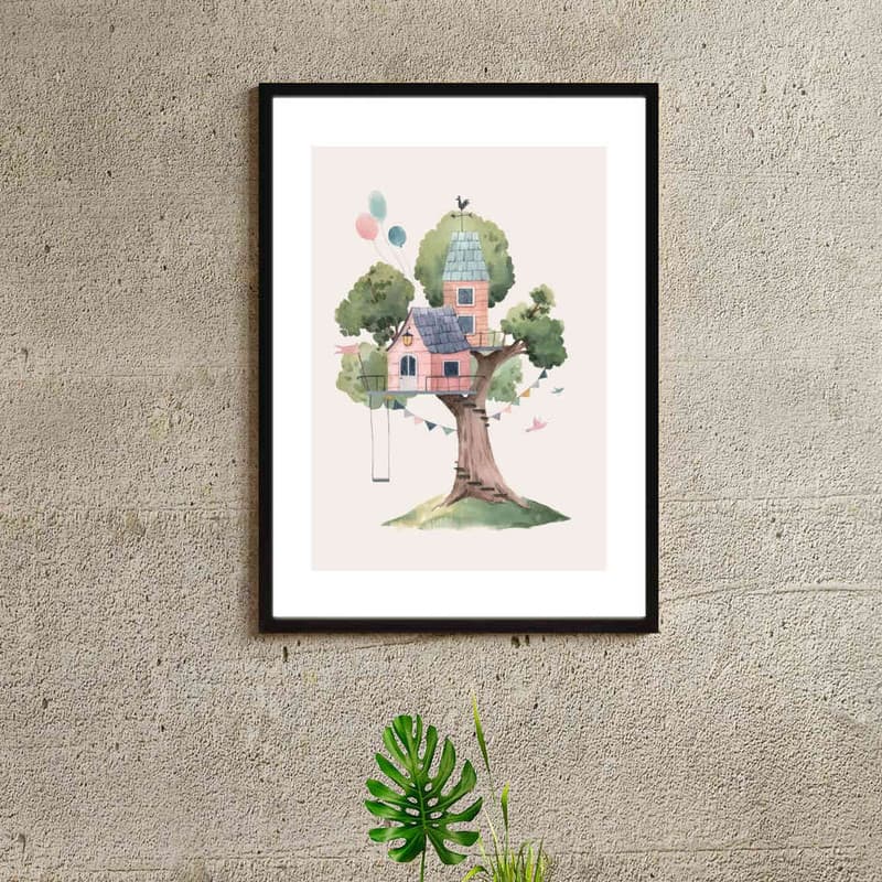 تابلو مدل My tree house کد 248901791 — تصویر ۲