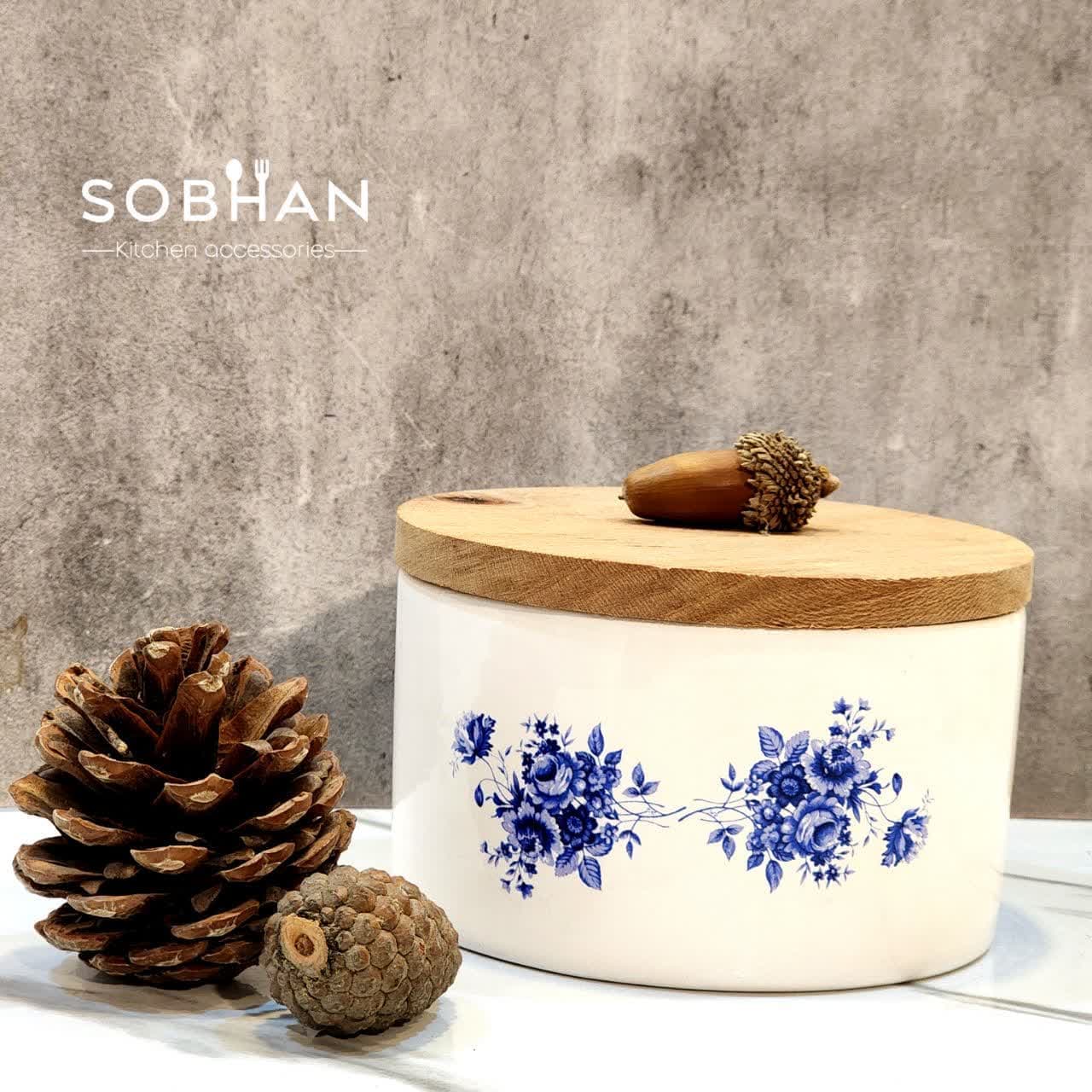 شکلات خوری گرد گل رز ابی