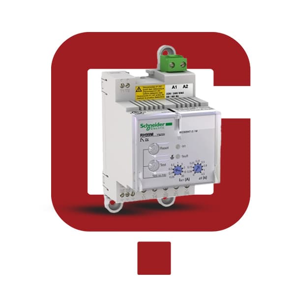 رله ارت فالت اشنایدر RH99M تغذیه 220 تا 240 ولت AC کدفنی 56173