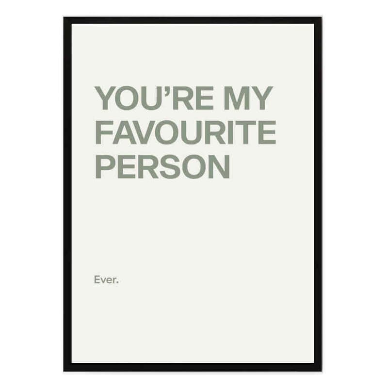 تابلو مدل Favourite person کد 2489011004