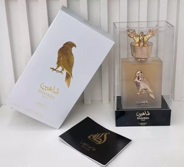 عطر ادکلن زنانه شاهین گلد ( طلایی ) لطافه پراید اصل و اورجینال LATTAFA PRIDE SHAHEEN GOLD