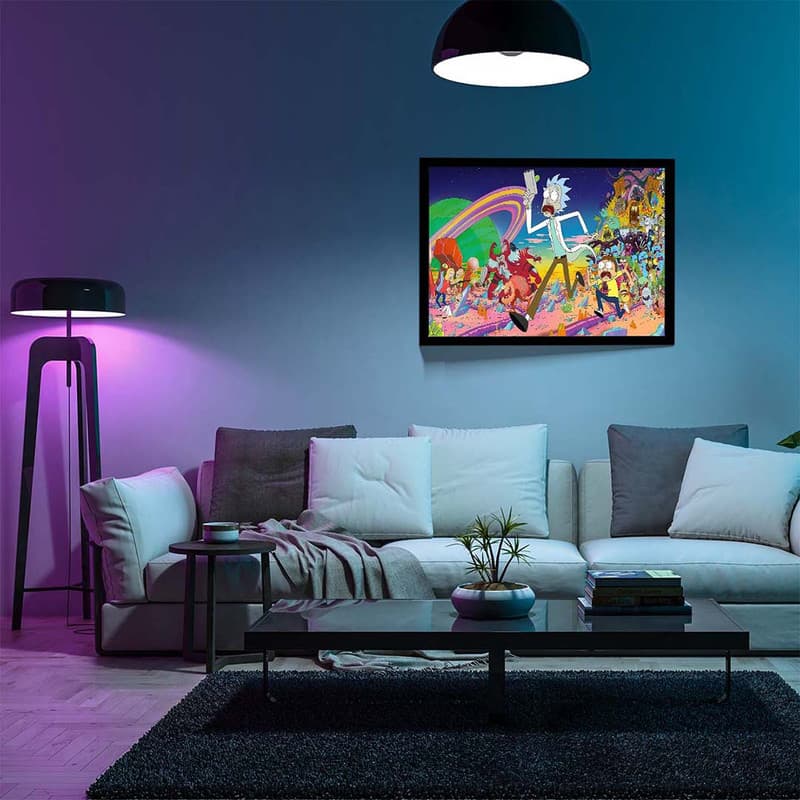 تابلو مدل rick and morty کد F-15028 — تصویر ۷
