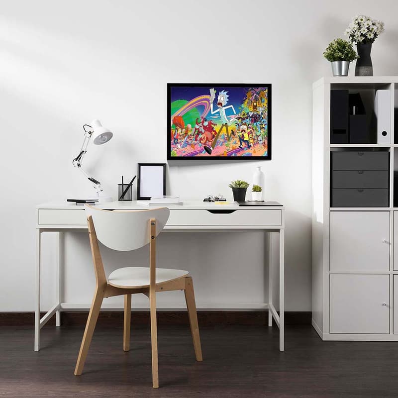 تابلو مدل rick and morty کد F-15028 — تصویر ۲