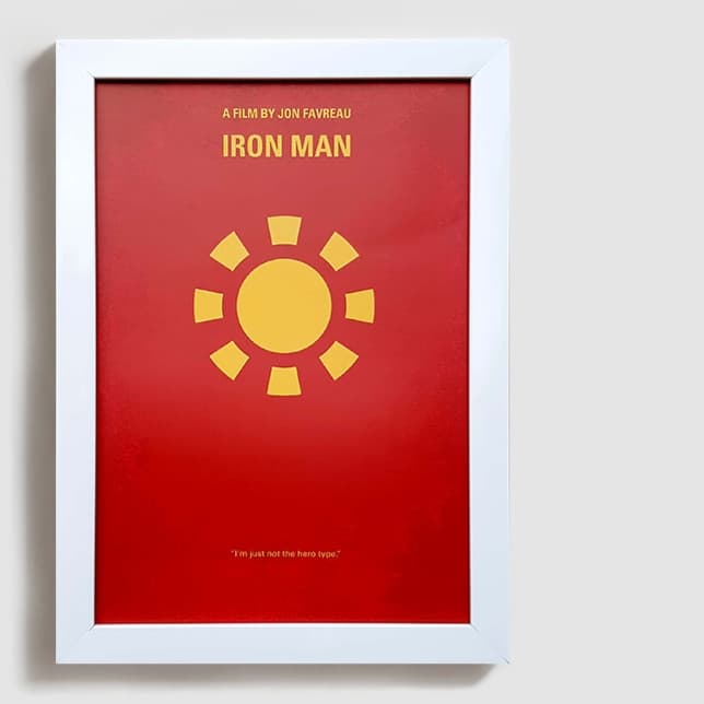 تابلو طرح آیرون من مارول ironman marvel W007 — تصویر ۳