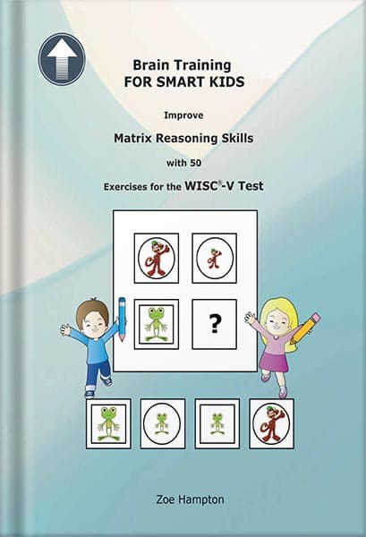 دانلود کتاب Brain Training FOR SMART KIDS: Practice for the WISC®-V Test, IQ Test, Test Prep (IQ Tests series Book 5) by Zoe Hampton