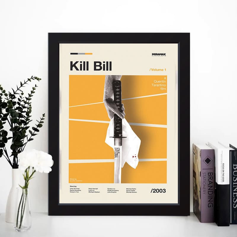 تابلو مدل Kill Bill کد m2578-w — تصویر ۴
