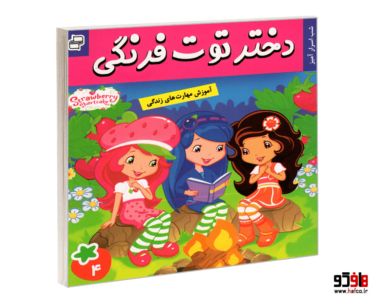 کتاب دختر توت فرنگی؛ شب اسرارآمیز (جلد 4) نشر فرهنگ و هنر