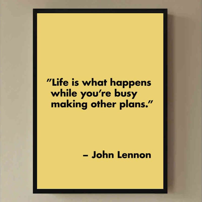 تابلو مدل John lennon life کد 248901856