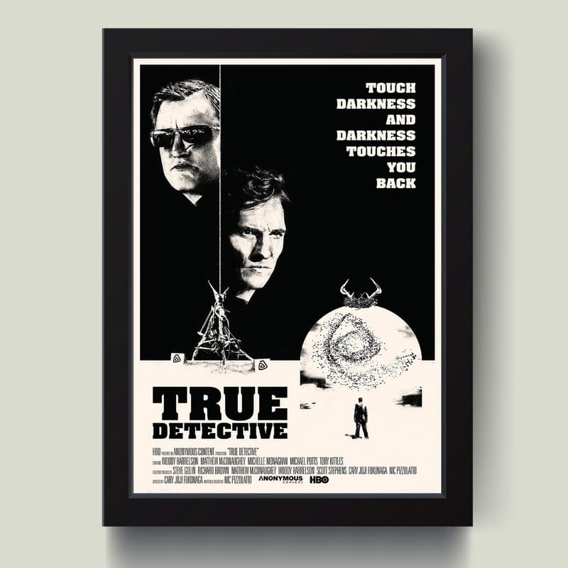 تابلو مدل True Detective کد MJ131368