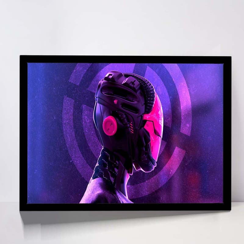 تابلو مدل neon bot کد F-14026
