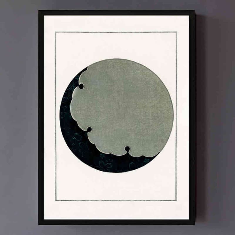 تابلو مدل Moon illustration کد 248901896 — تصویر ۳