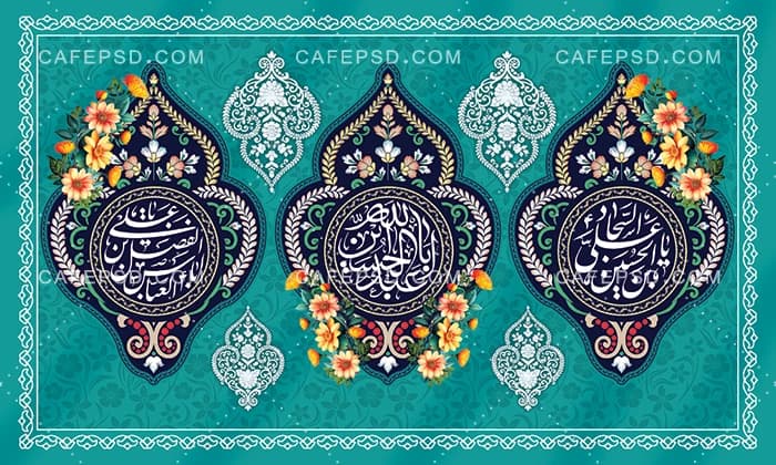 پشت منبری ولادت امام حسین امام سجاد حضرت عباس — تصویر ۲