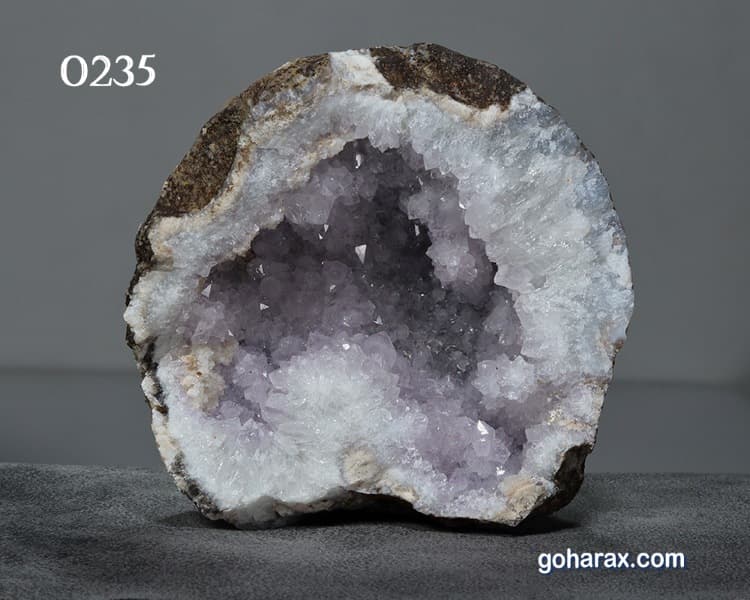 سنگ زینتی ژئود آمیتیست | code:0235