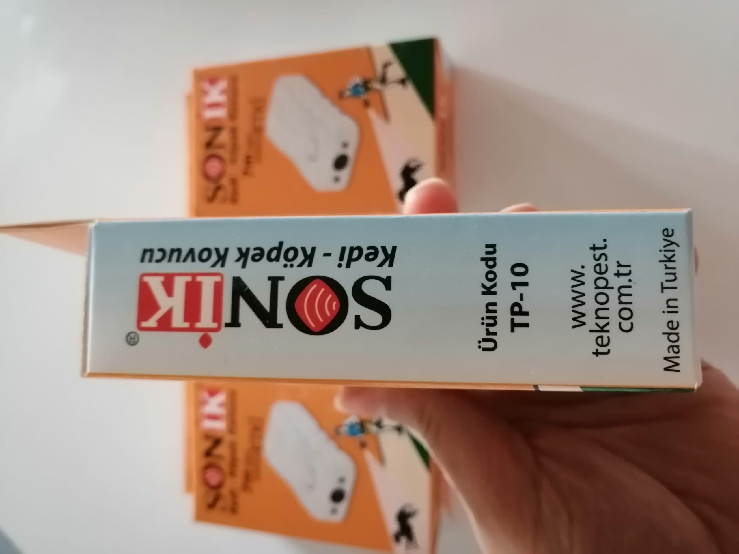 دستگاه دورکننده حیوانات سونیک مدل TP-10 — تصویر ۲