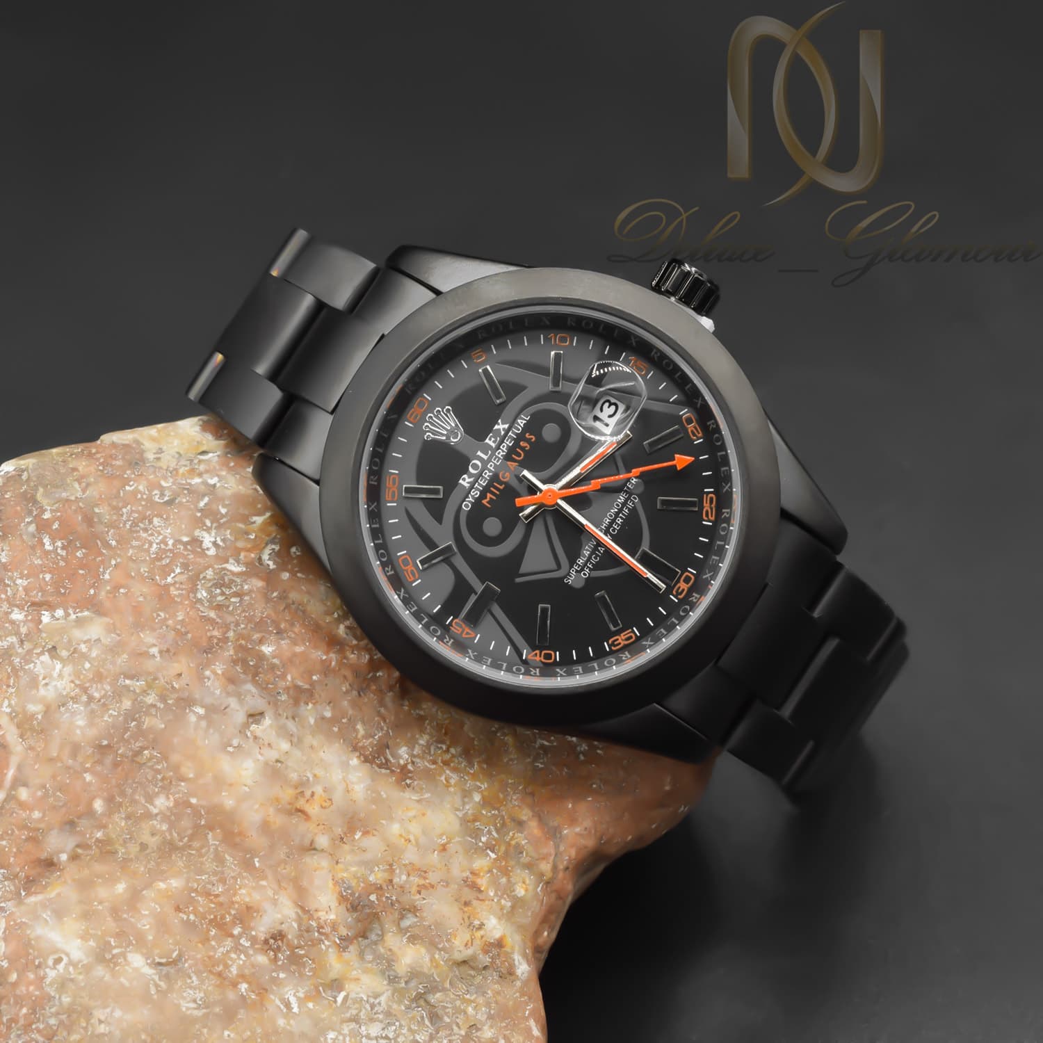 ساعت مردانه ROLEX مشکی استیل های کپی WH-N341 — تصویر ۲