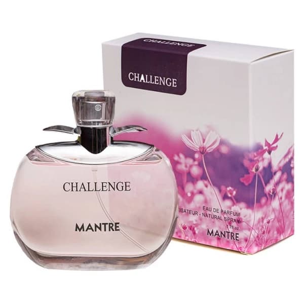 عطر ادکلن زنانه چلنج اصلی و اورجینال مانتره MANTRE CHALLENGE 100ml