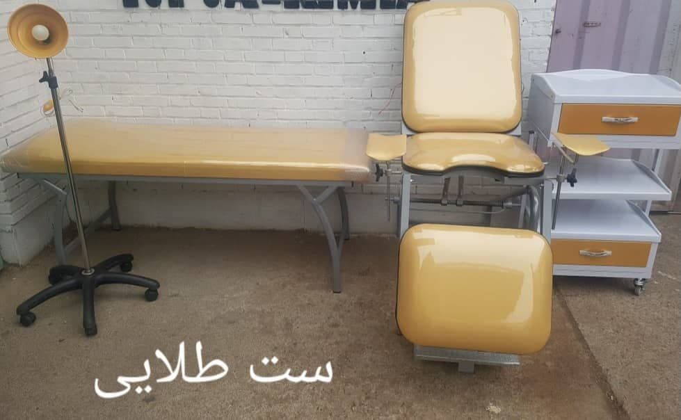 تخت ژنیکولوژی ژینیکو معاینه زنان مدل مدشاپ مکانیکی دستی — تصویر ۷