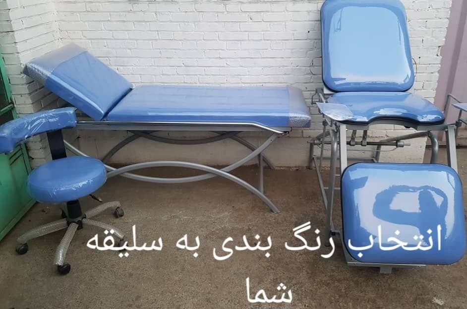 تخت ژنیکولوژی ژینیکو معاینه زنان مدل مدشاپ مکانیکی دستی — تصویر ۶