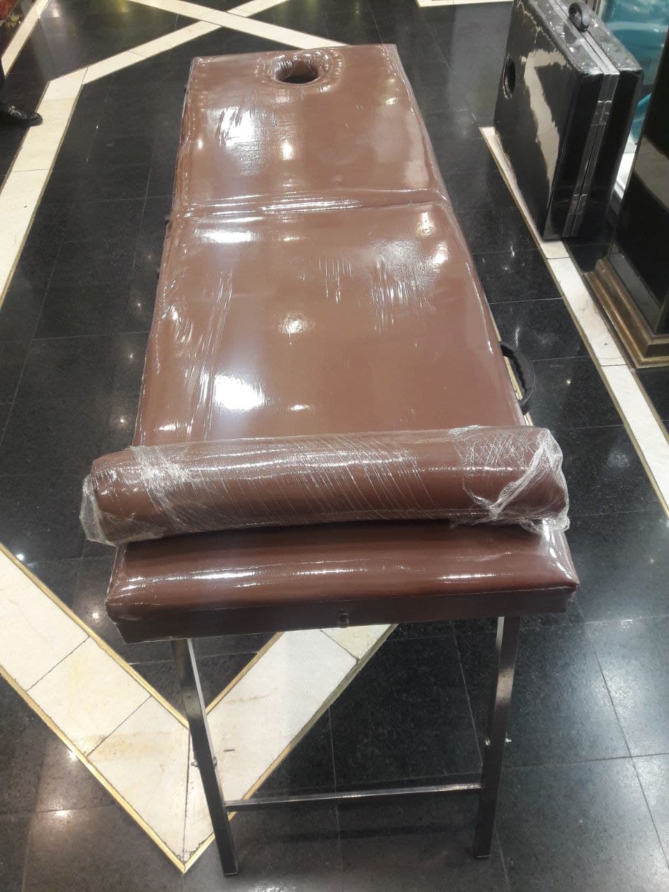 تخت ماساژ تاشو پرتابل همراه مژه مدل تن آسا مدشاپ