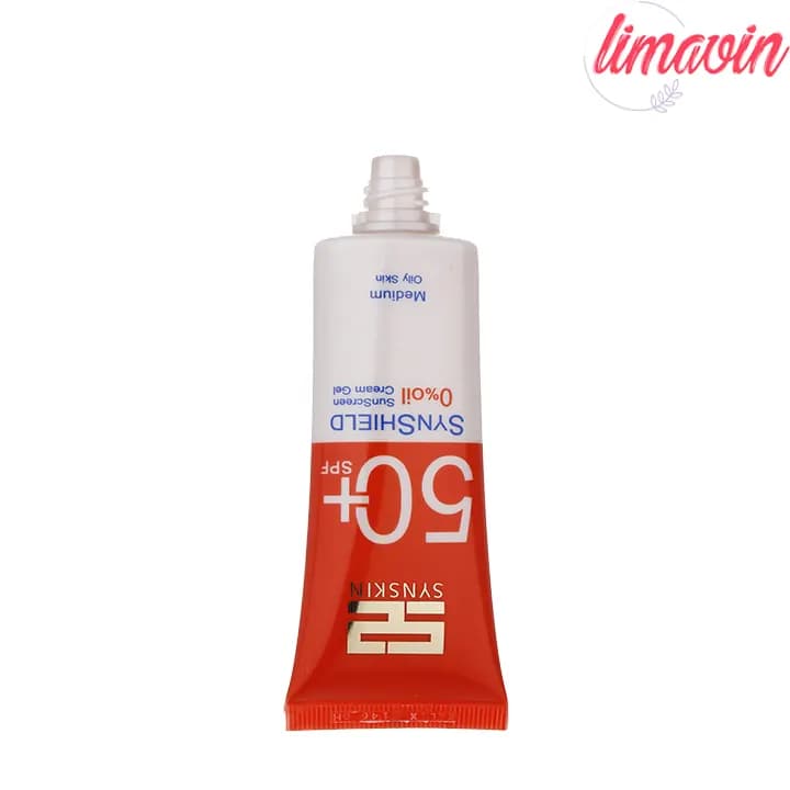 ژل ضد آفتاب رنگی ساین اسکین SPF 50 مدل M ‌مناسب پوست‌های چرب حجم 50 میلی‌لیتر — تصویر ۴