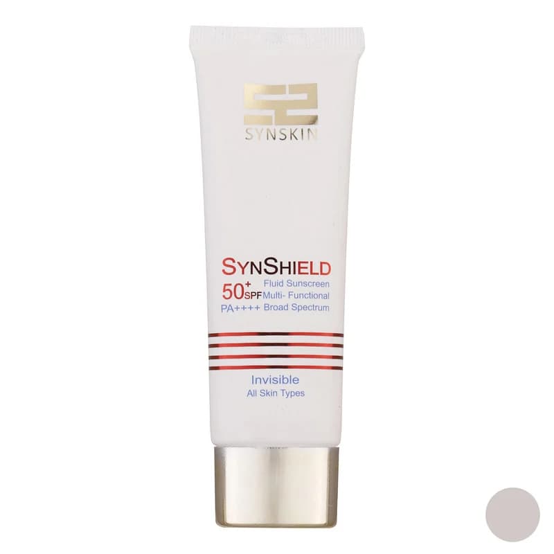 فلوئید ضدآفتاب بی‌رنگ ساین اسکین SPF50 سری Invisible مناسب انواع پوست، حجم 50 میلی‌لیتر — تصویر ۴