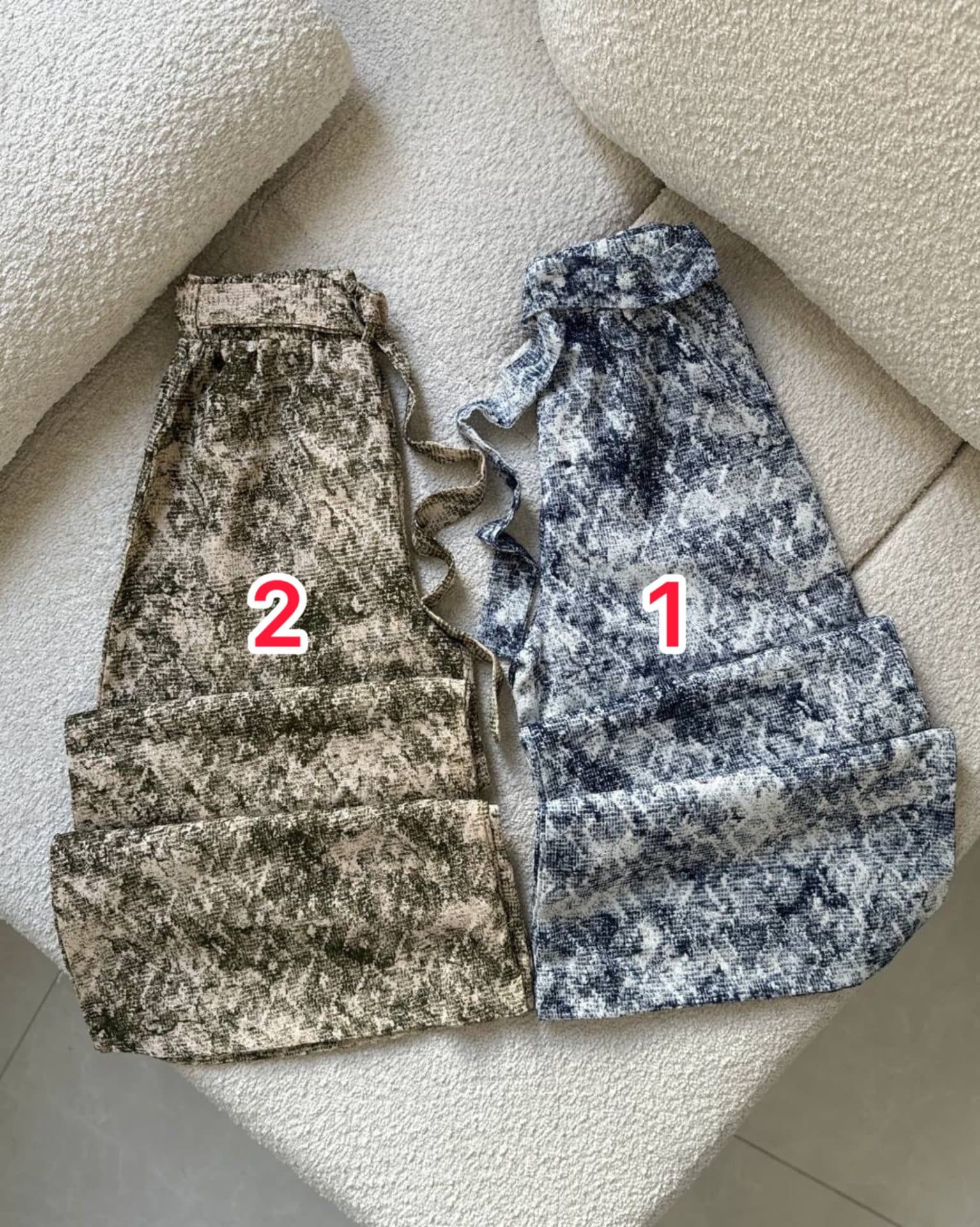 شلوار بگ کنفی طرحدار new — تصویر ۲