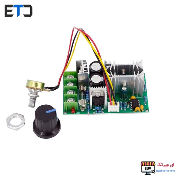 ماژول کنترل دور موتور PWM Motor Control 20A توسط پهنای پالس — تصویر ۵