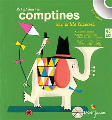 کتاب فرانسه Les premieres comptines des p’tits lascars