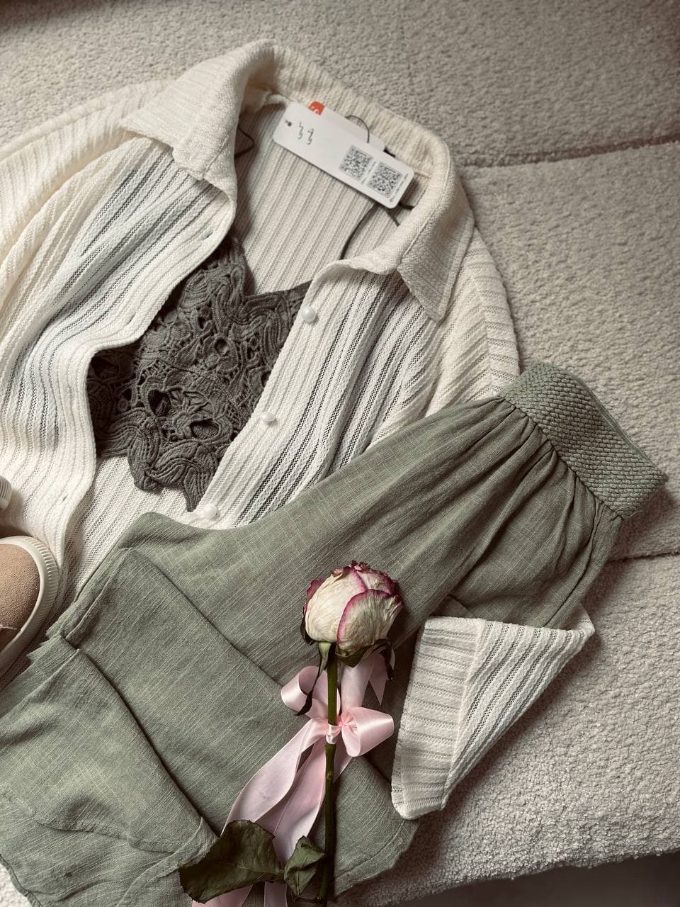 شومیز مراکشی ترمه🦋 — تصویر ۲