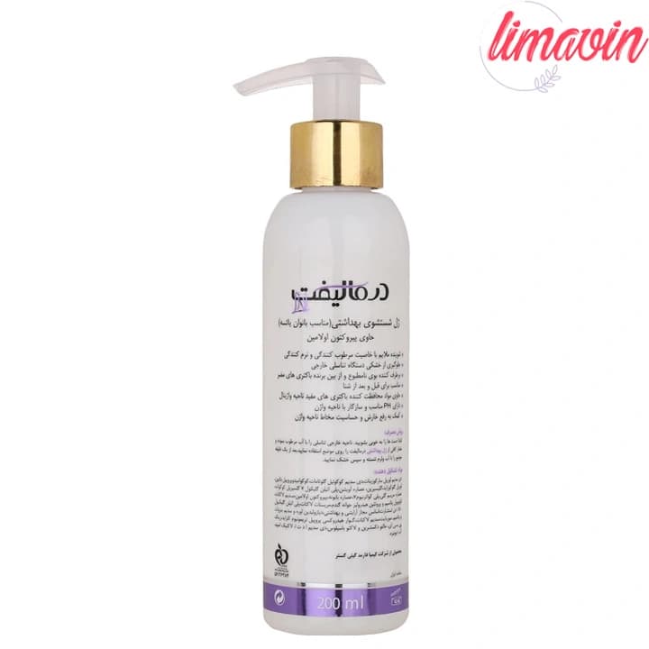 ژل بهداشتی بانوان درمالیفت مدل MENOPAUSAL حجم 200 میلی لیتر — تصویر ۳