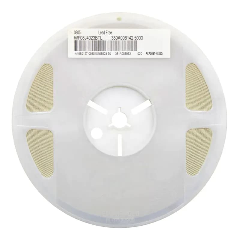 مقاومت 27 اهم پکیج SMD 0805 رول 5000 تایی (5 درصد خطا)