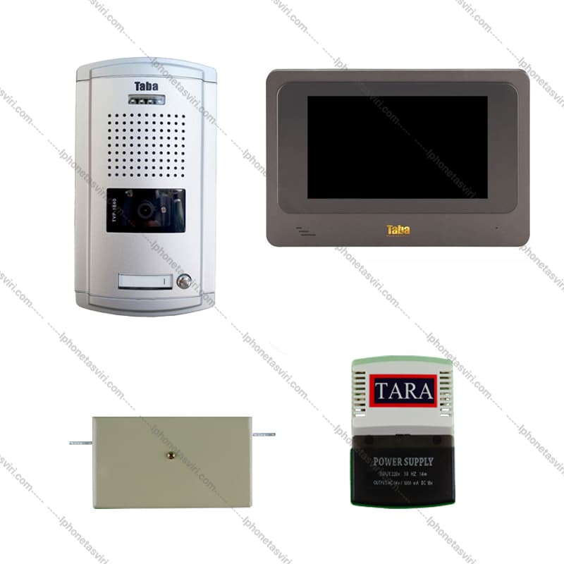 پک کامل آیفون تصویری تابا تک واحدی مدل TVD4070